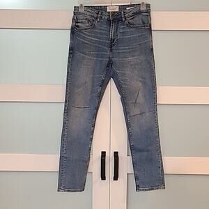 Pull &Bear Denim Jeans Slim Light Wash Sz EU 40 US 31 - EUC 29 Inseam